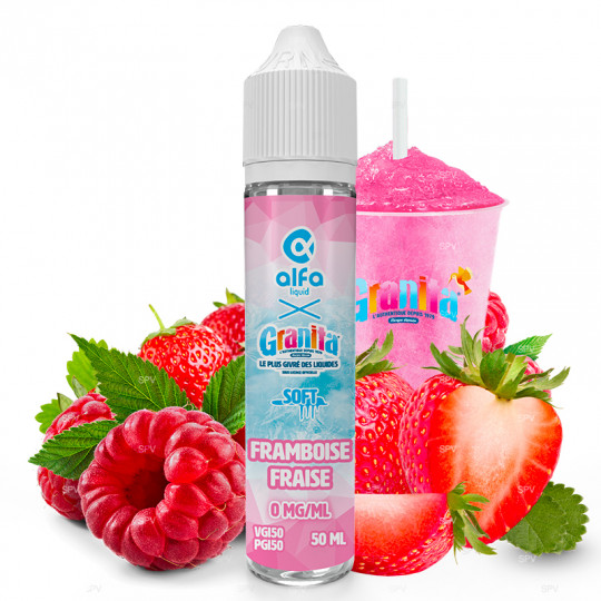 Raspberry Strawberry - Granita Soft by Alfa | 50 ml "Shortfill 75 ml" Raspberry Strawberry - Granita Soft by Alfa | 50 ml "Shortfill 75 ml"