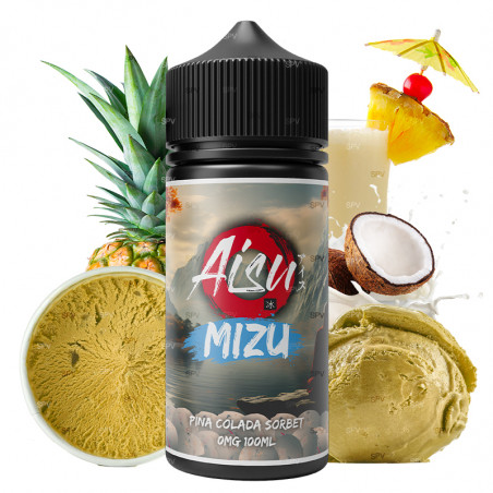 Sorbet Pina Colada - Aisu Mizu by Zap! Juice | 100 ml in 120 ml