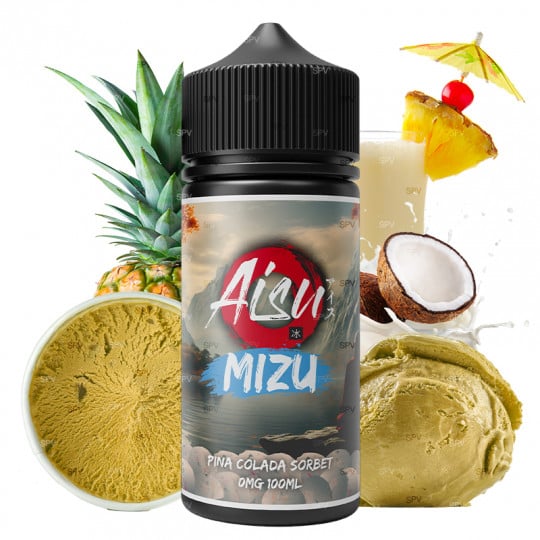 Sorbet Pina Colada - Aisu Mizu by Zap! Juice | 100 ml in 120 ml Sorbet Pina Colada - Aisu Mizu by Zap! Juice | 100 ml in 120 ml
