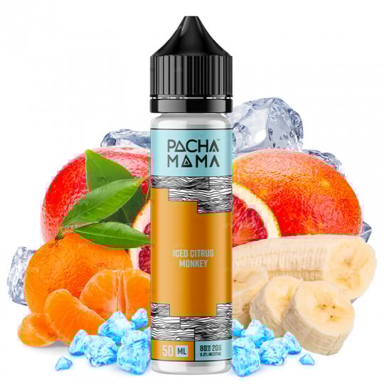 Iced Citrus Monkey - Pachamama by Charlie's Chalk Dust | 50 ml in 60 ml Iced Citrus Monkey - Pachamama by Charlie's Chalk Dust | 50 ml in 60 ml