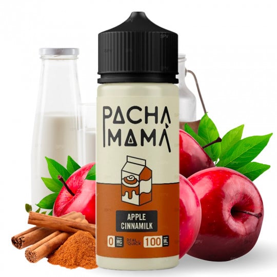 Apple Cinnamilk - Pachamama by Charlie's Chalk Dust | 100 ml in 120 ml Apple Cinnamilk - Pachamama by Charlie's Chalk Dust | 100 ml in 120 ml