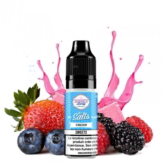Bubblegum - Nicotine Salts - Dinner Lady | 10 ml Bubblegum - Nicotine Salts - Dinner Lady | 10 ml