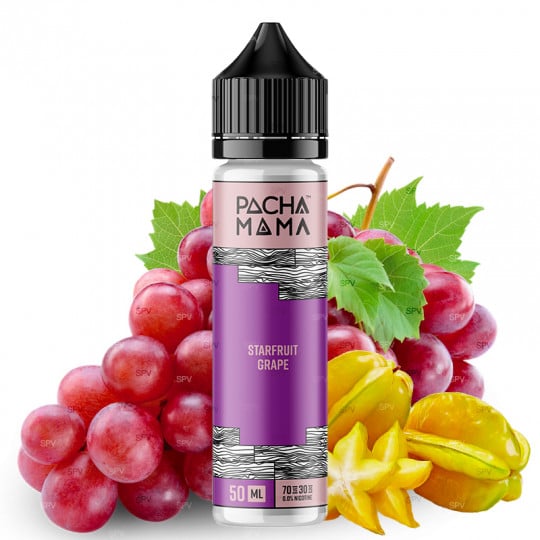 Starfruit Grape - Shortfill Format - Pachamama by Charlie's Chalk Dust | 50ML Starfruit Grape - Shortfill Format - Pachamama by Charlie's Chalk Dust | 50ML