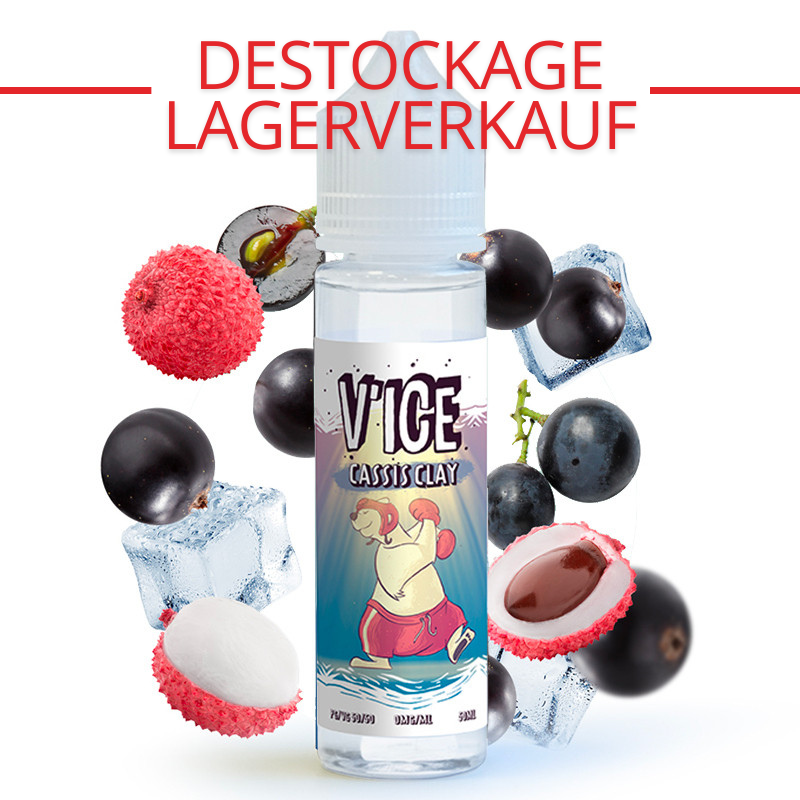 Cassis Clay - V'ICE by VDLV | 50ml "Shortfill 60ml"
