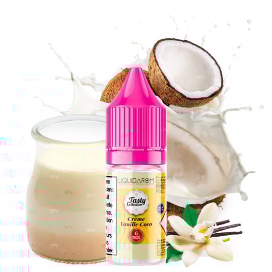 Crème Vanille Coco - Tasty by LiquidArom | 10 ml Crème Vanille Coco - Tasty by LiquidArom | 10 ml