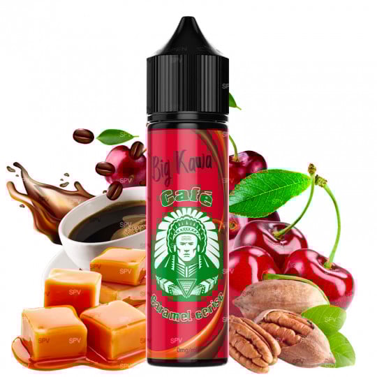 Big Kawa Caramel Cerise - Big Kawa by Liquidelab | 50ml in 75ml Big Kawa Caramel Cerise - Big Kawa by Liquidelab | 50ml in 75ml