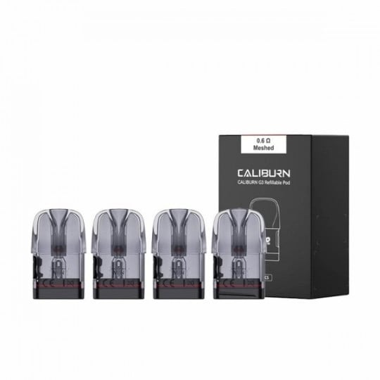 Cartouches Caliburn G3 - Uwell | Pack x4 Cartouches Caliburn G3 - Uwell | Pack x4