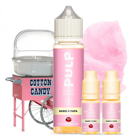 Zuckerwatte - Le POD by Pulp| 60 ml mit Nikotin Zuckerwatte - Le POD by Pulp| 60 ml mit Nikotin