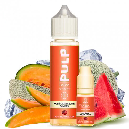 Ice Wassermelone Melone - Le POD by Pulp| 60 ml mit Nikotin Ice Wassermelone Melone - Le POD by Pulp| 60 ml mit Nikotin