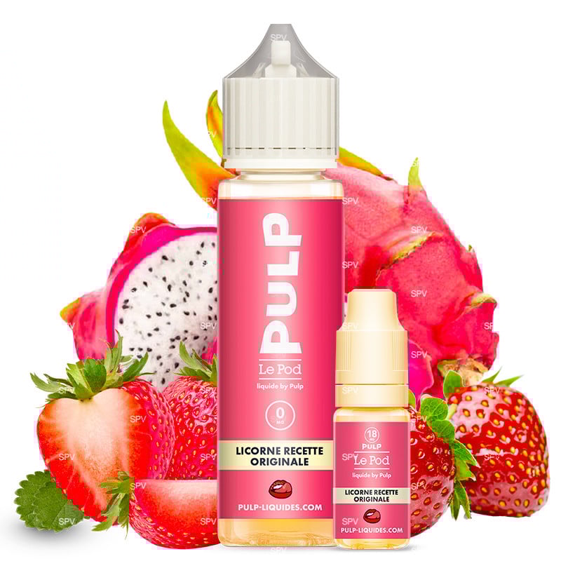 Licorne Originalrezept - Le POD by Pulp| 60 ml 3mg