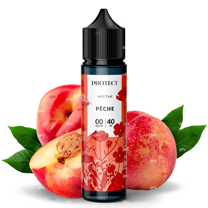 E-liquid Peach - Nectar by Protect - 40 ml in 75 ml