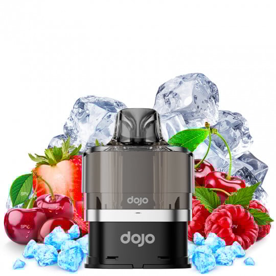 Dojo Blast Cartridge - Straw Raspberry Cherry Ice - Vaporesso Dojo Blast Cartridge - Straw Raspberry Cherry Ice - Vaporesso