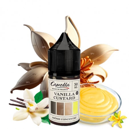 Concentré DIY Vanilla Custard V2 - Capella France | 30 ml