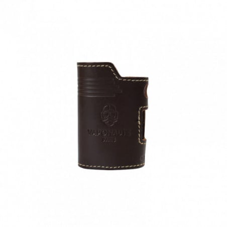 CLEARANCE : Leather Case Le Blouson La Petite Box VB22 - Vaponaute - Dark Brown