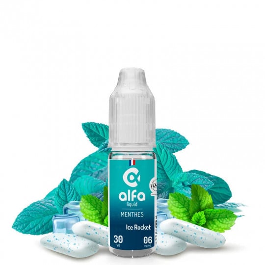 Ice Rocket 6mg 10ml 50PG/50VG - Alfaliquid Ice Rocket 6mg 10ml 50PG/50VG - Alfaliquid