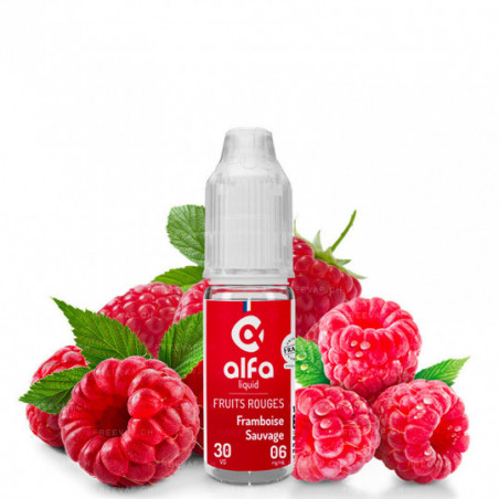 Framboise sauvage 3mg 10ml 50PG/50VG - Alfaliquid