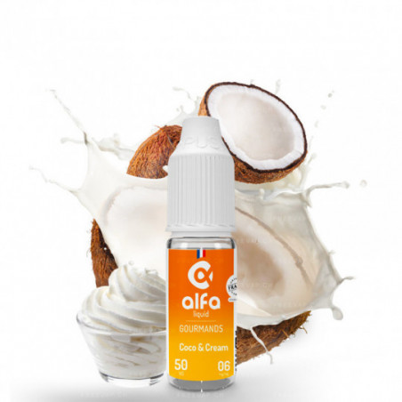 Coco & Cream 3mg 10ml - Alfaliquid