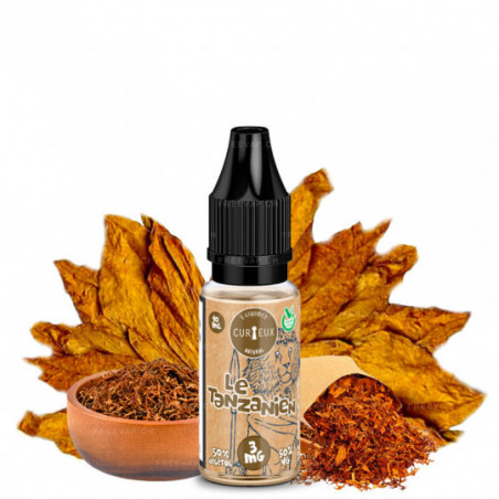 Natural Le Tanzanien 3mg 10ml - Édition Natural by Curieux