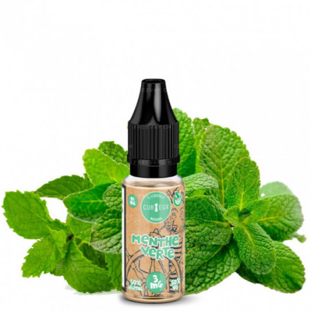 Natural Menthe Verte 6mg 10ml - Édition Natural by Curieux