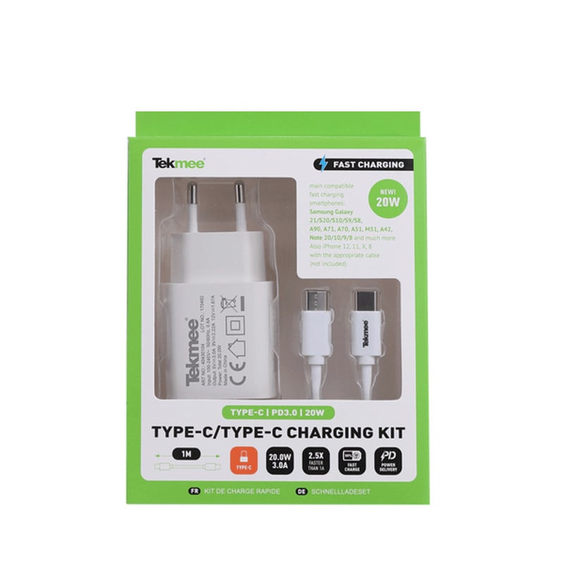 3A Type C Charging Kit -...