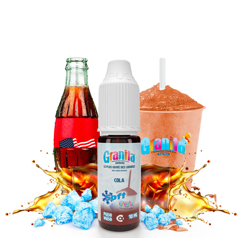 E-liquide 10 ml Alfaliquid Granita Soft goût Cola