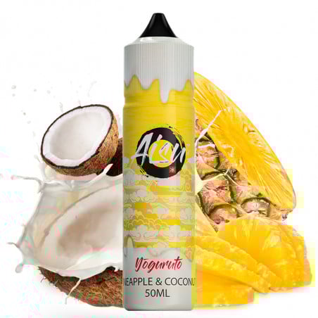 Pineapple & Coconut - Aisu Yoguruto by Zap! Juice | 50 ml in 60 ml