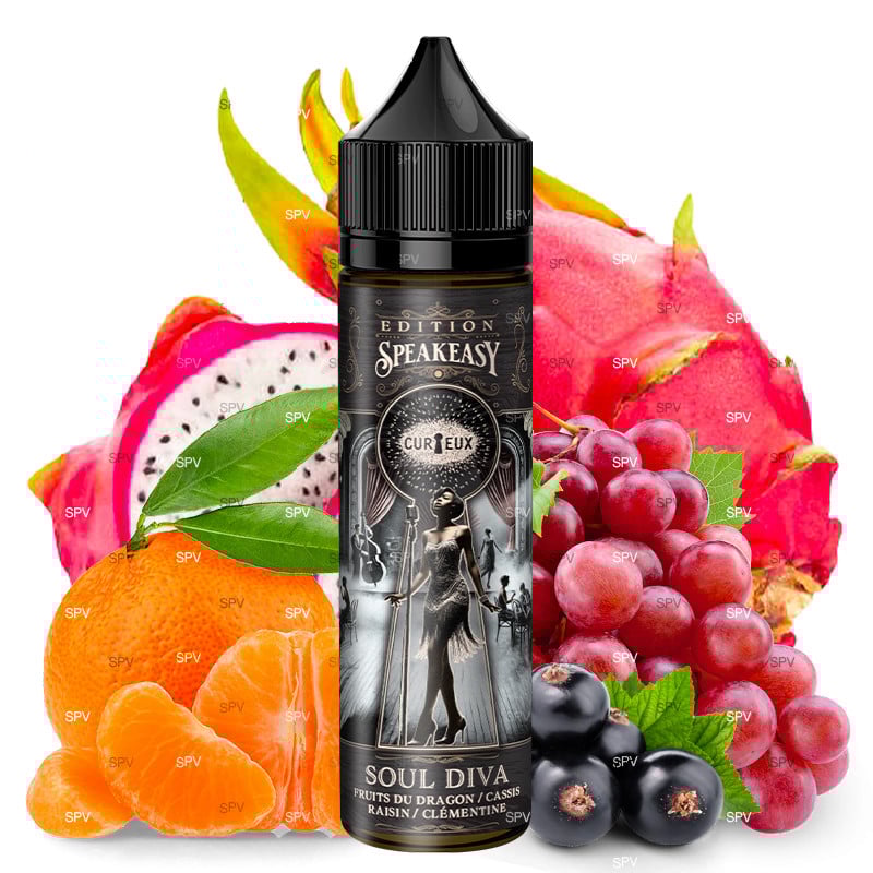 E-liquid Soul Diva - Édition Speakeasy by Curieux | 50 ml