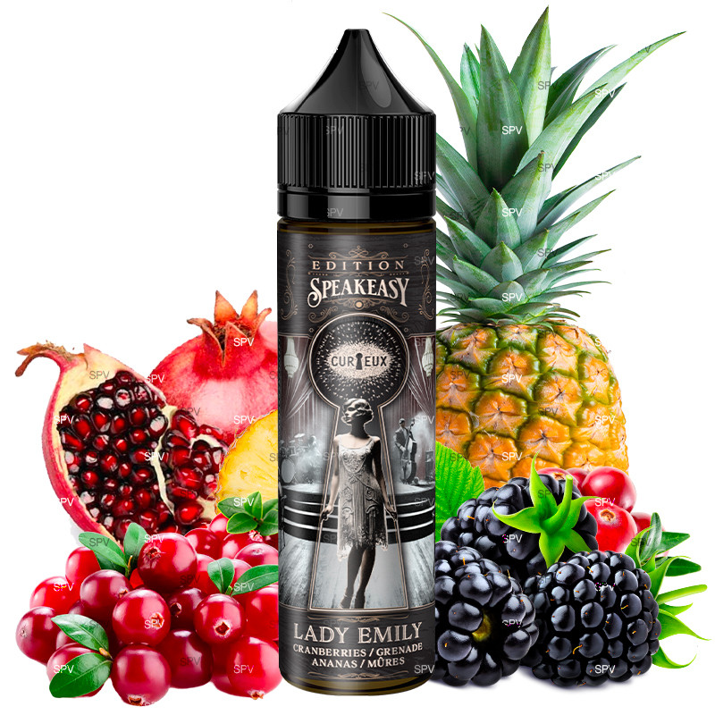 E-liquid Lady Emily - Speakeasy Edition by Curieux | 50 ml
