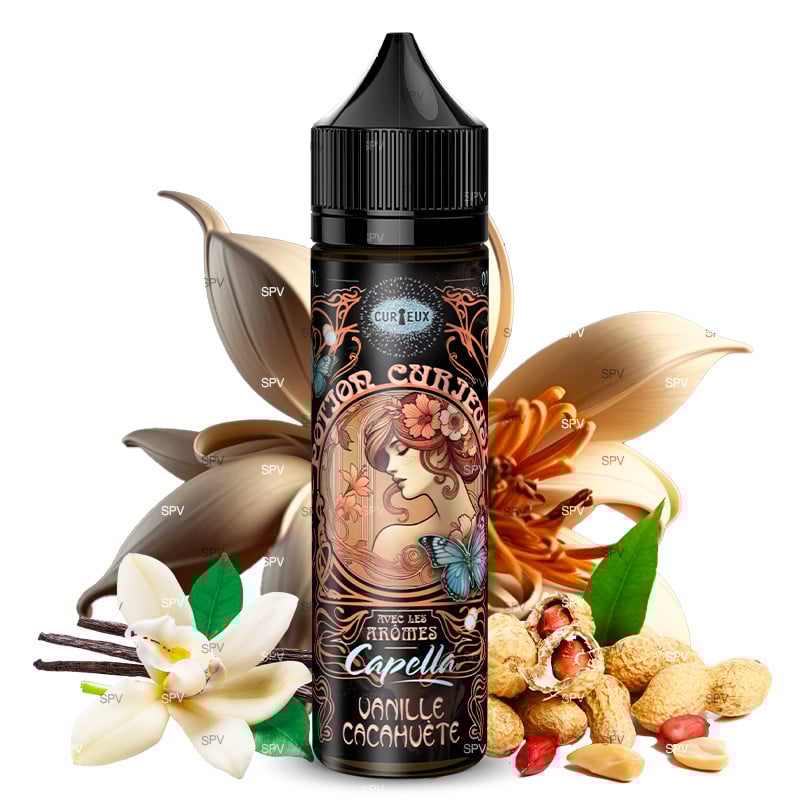 E-liquid Vanilla Peanut (Capella Aromas) - Potions Curieuses by Curieux | 50 ml