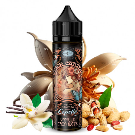 Vanilla Peanut (Capella Aromas) - Potion Curieuse by Curieux | 50 ml in 70 ml