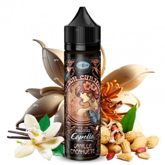 Vanilla Peanut (Capella Aromas) - Potion Curieuse by Curieux | 50 ml in 70 ml Vanilla Peanut (Capella Aromas) - Potion Curieuse by Curieux | 50 ml in 70 ml