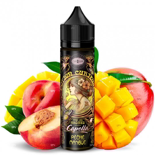 Peach Mango (Capella Aromas) - Potion Curieuse by Curieux | 50 ml in 70 ml Peach Mango (Capella Aromas) - Potion Curieuse by Curieux | 50 ml in 70 ml