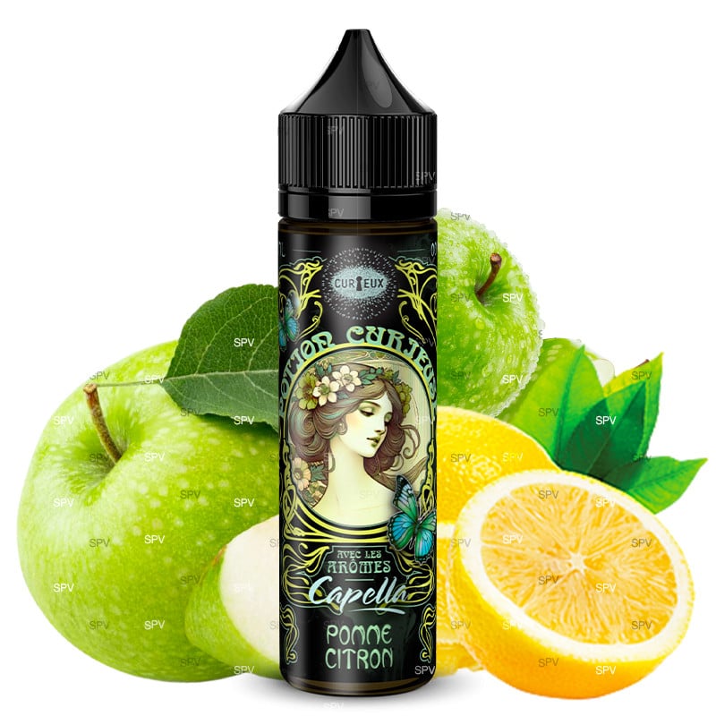 E-liquid Apple Lemon (Capella Aromas) - Potions Curieuses by Curieux | 50 ml