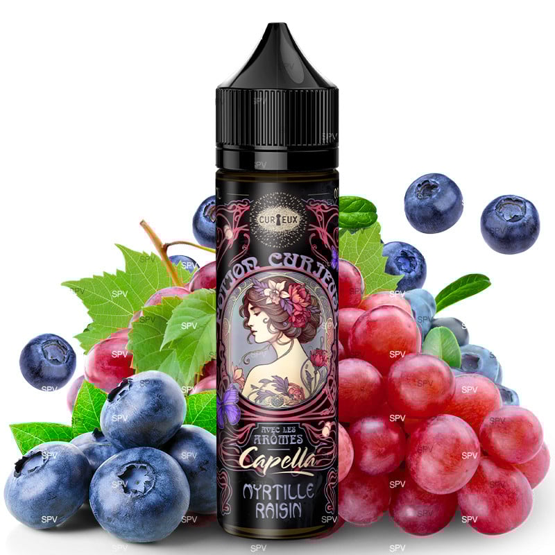 E-liquid Blueberry Grape (Capella Aromas) - Potions Curieuses by Curieux | 50 ml