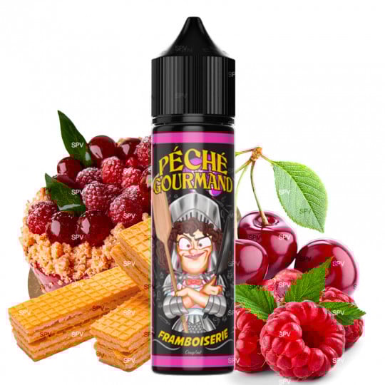 Framboiserie - Péché gourmand by Liquidelab | 50 ml in 75 ml Framboiserie - Péché gourmand by Liquidelab | 50 ml in 75 ml