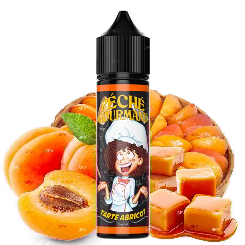 E-liquid Aprikosen-Torte - Péché gourmand by Liquidelab | 50 ml
