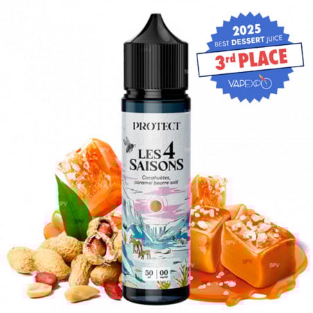 Erdnuss gesalzenes Butter-Karamell - Winter - Les 4 Saisons by Protect | 50 ml in 75 ml
