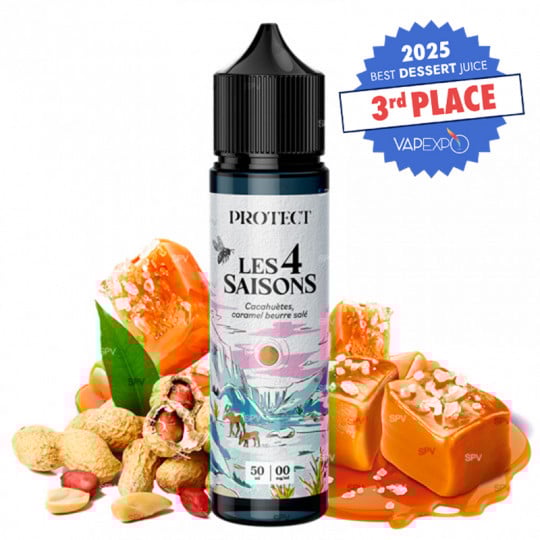 Peanuts Salted Butter Caramel - Winter - Les 4 Saisons by Protect | 50 ml in 75 ml Peanuts Salted Butter Caramel - Winter - Les 4 Saisons by Protect | 50 ml in 75 ml