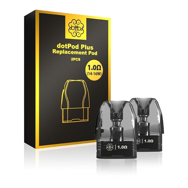 Cartouches DotPod Plus - 1.0 ohm