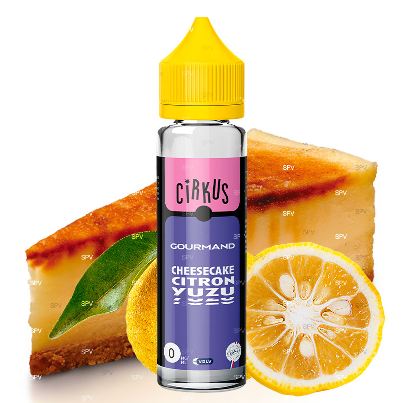 E-liquid Cheesecake Zitrone Yuzu - Cirkus | 50 ml