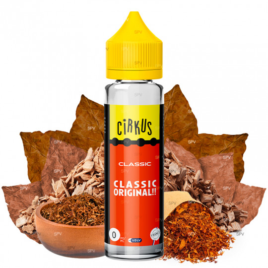 Classic Original - Cirkus | Tabak | 50 ml in 70 ml Classic Original - Cirkus | Tabak | 50 ml in 70 ml