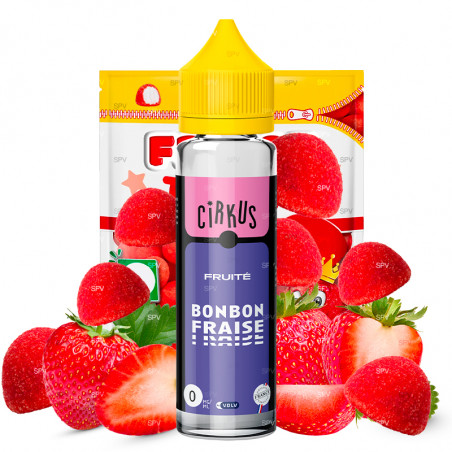Strawberry Candy - Cirkus | Fruity | 50 ml in 70 ml