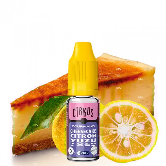 Cheesecake Zitrone Yuzu - Cirkus | SĂŒss | 10 ml Cheesecake Zitrone Yuzu - Cirkus | SĂŒss | 10 ml