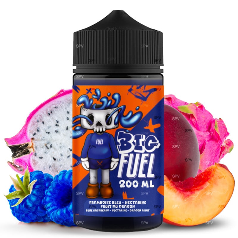 Framboise Bleue Nectarine Fruit du Dragon - Big Fuel