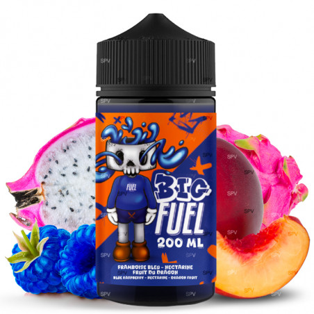 Framboise Bleue Nectarine Fruit du Dragon - Big Fuel by Maison Fuel | 200 ml
