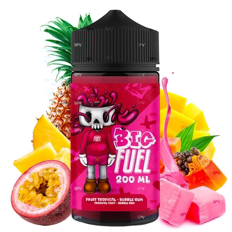 Fruit Tropical Bubble Gum - Big Fuel