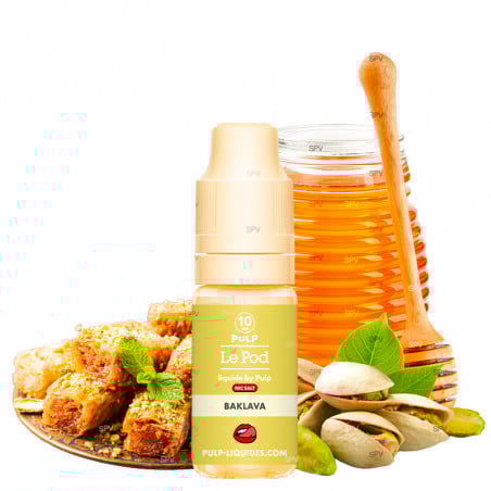Baklava - Nicotine Salts - Le POD by Pulp | 10 ml
