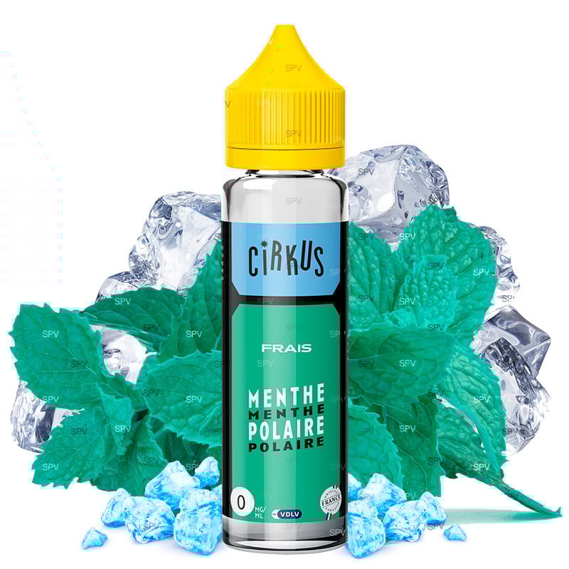 E-liquide Menthe Polaire - Cirkus - vdlv - 50ml