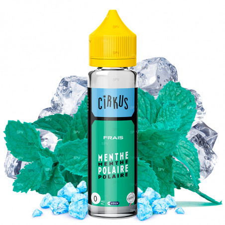 Menthe Polaire - CirKus Authentic - VDLV | 50ml "Shortfill" 60 ml