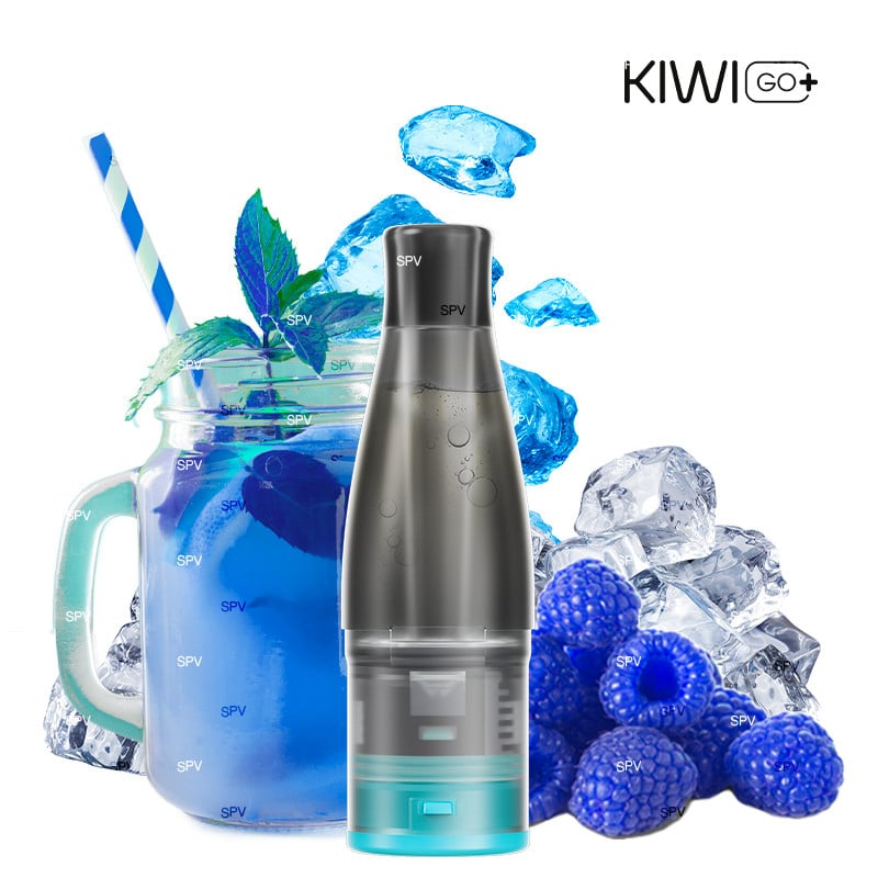 Kartuschen Kiwi Go Plus - Blue Razz Lemonade